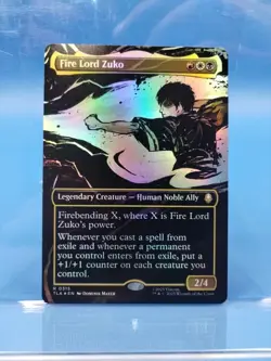 Fire Lord Zuko (Borderless) Avatar: The Last Airbender Foil - Image 1
