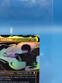 Fire Lord Zuko (Borderless) Avatar: The Last Airbender Foil - Image 2