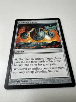 NM Grinding Station Fifth Dawn Mtg Magic the Gathering - Image 1
