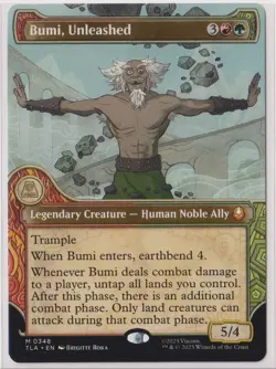 MTG - Bumi, Unleashed (Showcase) Avatar: The Last Airbender Regular - Image 1