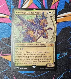 Sovereign Okinec Ahau NM Showcase MTG Lost Caverns of Ixalan LCI Unplayed Magic - Image 1