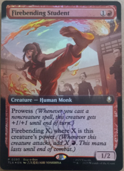 Firebending Student Buy-a-Box Promo 0393 - Avatar: The Last Airbender TLA MTG NM - Image 1