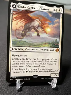 Eirdu, Carrier of Dawn MTG Lorwyn Eclipsed #0013 NM - Image 1
