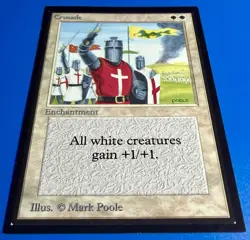 1 BANNED MTG Magic The Gathering Crusades | Collectors’ Edition CED | 1993 | NM - Image 5