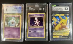 15 Pokemon Graded Slab Lot | PSA CGC AGS TAG Leafeon Mewtwo - Image 5