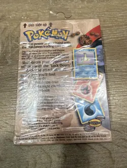Pokemon Fossil Set Lockdown Theme Deck 1999 Wizards of the Coast Factory Sealed - Image 2