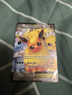 Pokemon Radiant Collection Flareon EX full Art Holo RC28/RC32 - Image 1