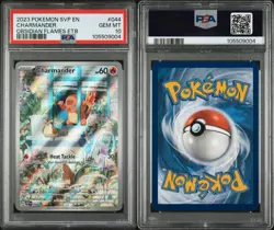 2023 POKEMON SVP EN-SV BLACK STAR PROMO #044 CHARMANDER PSA 10 USA MINT - Image 3