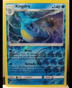 Pokemon Burning Shadows Kingdra Rare Reverse Holo 31/147 - NM - Pokemon TCG - Image 1