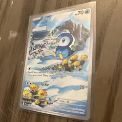 Piplup 98/94 IR Illustration Rare NM - Pokemon Phantasmal Flames pack fresh - Image 3