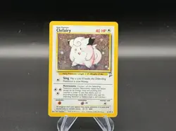 Clefairy - Holo - 6/130 Base Set 2 - Pokemon TCG - 2000 - Image 1