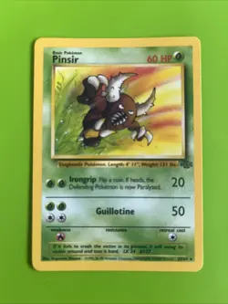 Pokemon Pinsir Jungle 1st Edition Rare 25/64 Regular 1999 Vintage WOTC - Image 1