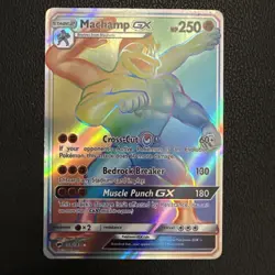 Machamp GX (Secret) 154/147 Sm-Burning Shadows Holo 2017 Pokemon TCG - Image 1