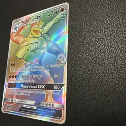 Machamp GX (Secret) 154/147 Sm-Burning Shadows Holo 2017 Pokemon TCG - Image 3