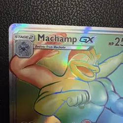 Machamp GX (Secret) 154/147 Sm-Burning Shadows Holo 2017 Pokemon TCG - Image 5