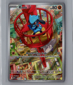 Riolu 010 Pokemon Mega Evolution: Black Star Promo NM - Image 1