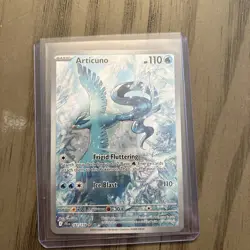 Pokemon Articuno 161/159 Scarlet & Violet Journey Together Illustration Rare NM - Image 1