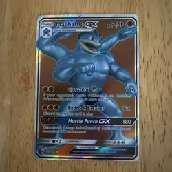 Pokemon TCG Machamp GX Burning Shadows 135/147 Holo Full Art Ultra Rare 2017 - Image 1