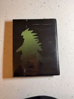 Pokemon 2007 Professor Program Tyranitar Binder Portfolio 4-Pocket - Image 1
