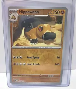 Hippowdon (Master Ball Pattern) 053/131 Sv: Prismatic Evolutions Holo Collectors - Image 1