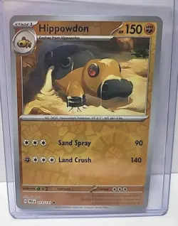 Hippowdon (Master Ball Pattern) 053/131 Sv: Prismatic Evolutions Holo Collectors - Image 2