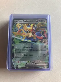 Pokemon TCG Hop's Zacian ex 111/159 Ultra Rare Journey Together NM - Image 1