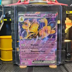 Alakazam ex Promo 151 Ultra Rare Pokemon TCG SVP050 Scarlet & Violet - Image 1
