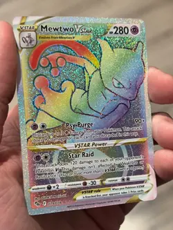 Mewtwo VSTAR (Secret) 079/078 Pokemon GO Holo - Image 2