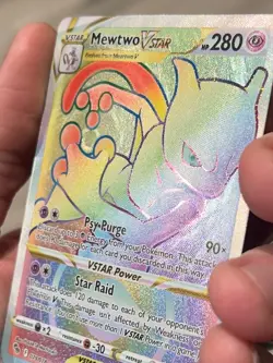 Mewtwo VSTAR (Secret) 079/078 Pokemon GO Holo - Image 5