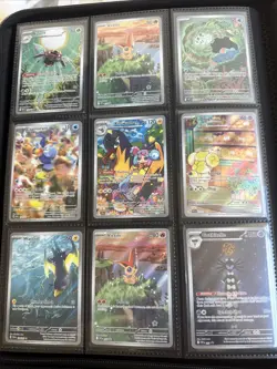 Pokemon Illustration Rare Lot Of 9 Victini Fidough Wattrel Kilowattrel Promo - Image 1