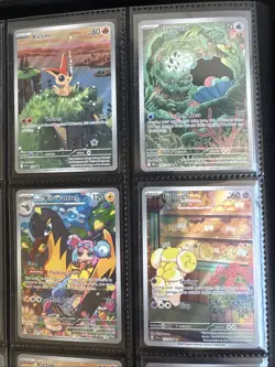 Pokemon Illustration Rare Lot Of 9 Victini Fidough Wattrel Kilowattrel Promo - Image 4