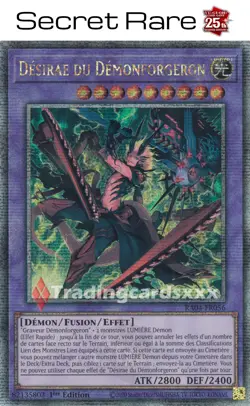 Yu-Gi-Oh! Desirae du Demonforgeron : QCSE RA04-FR056 - Image 1