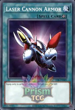 Laser Cannon Armor LOB-EN089 Yugioh - Image 1