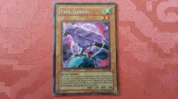 Yu-Gi-Oh! Yata-Garasu LOD-000 1st Ed Secret Rare NEAR MINT Full Holo Bleed Error - Image 3