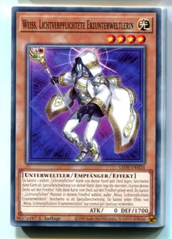 Yu-Gi-Oh! Weiss Lichtverpflichteter Erzunterweltler Common LEDE-DE024 - Image 1