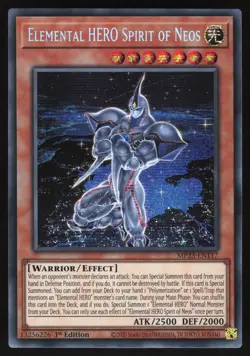 Elemental HERO Spirit of Neos - MP23-EN117 - Prismatic Secret Rare - Yugioh - Image 1