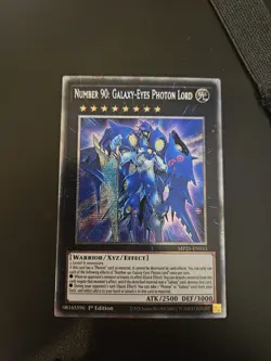 Number 90: Galaxy-Eyes Photon Lord - MP25-EN033 - Starlight Rare YuGiOh - Image 1