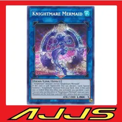 YuGiOh KNIGHTMARE MERMAID Secret Rare MP19-EN025 1st Edition NM/M - Image 1