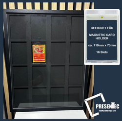 Rahmen Pokemon YuGiOh! Karten Display Sammelkarten fur 16 Karten Magnetic Holder - Image 1