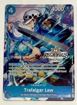 2025 One Piece Trafalgar Law (3x) Vol. 2 Offline Regionals Promo English 047 - Image 3