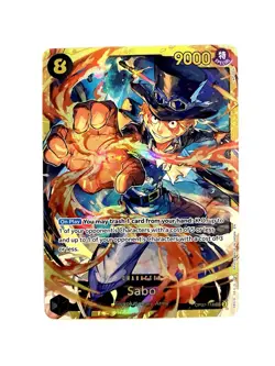Sabo OP07-118 PRB-02 Premium The Best SEC Secret Rare One Piece CCG NM - Image 1