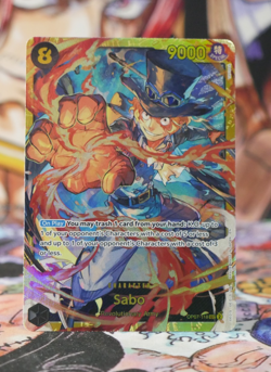 Sabo OP07-118 SEC Full Art Holo - One Piece PRB-02 The Best Vol. 2 - English - Image 1
