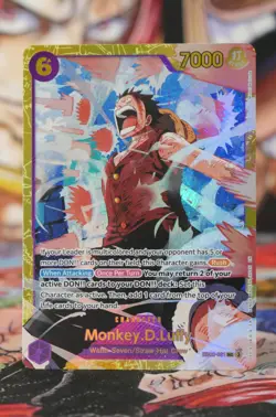Monkey.D.Luffy English EB02-061 PRB02 One Piece Secret Rare (SEC) - Image 1