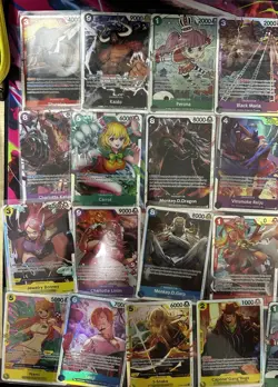 One Piece English Card Lot SR NM 42 Cards Lot - Image 2