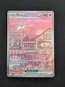 Mew ex 053 Scarlet & Violet Black Star Promo Card Holo Pokemon TCG - Image 2