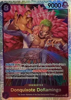 Donquixote Doflamingo SR OP10-071 One Piece Card English NM - Image 1