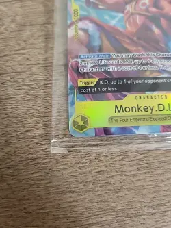 One Piece - Monkey D. Luffy - Alt Art Promo Card OP07-109 Sealed - Image 4