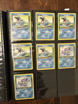 (7) Pokemon Card collection - Totodile Neo Genesis - 1st Edition WOTC Vintage - Image 1