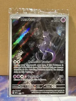 Mewtwo 151 UPC Sealed SVP 052 Black Star Promo Pokemon Card Game #1 - Image 1