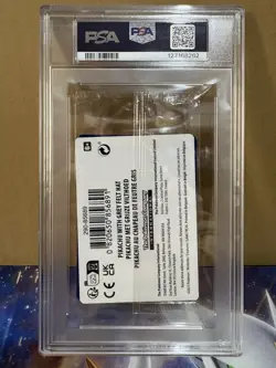 PSA 10 Pikachu x Van Gogh Grey Felt Hat Sealed Promo SVP 085 Pokemon Card Game - Image 2